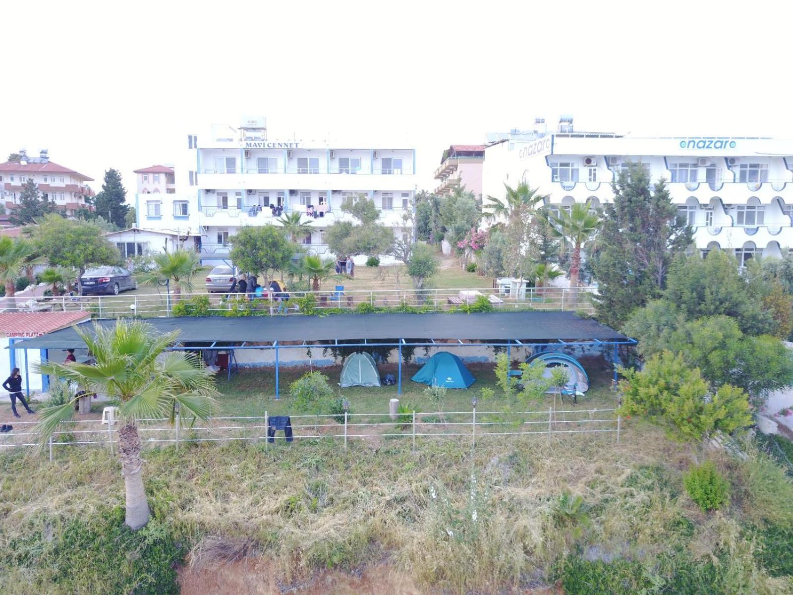 Hotel Mavi Cennet Camping Caravan Kızılot Exterior foto